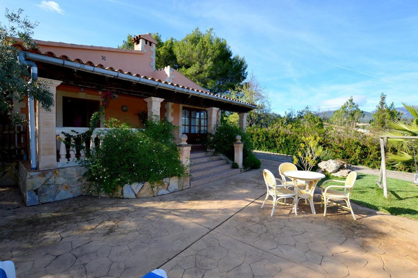 Finca Con Piscina Es Blanquer Pensionat Exteriör bild