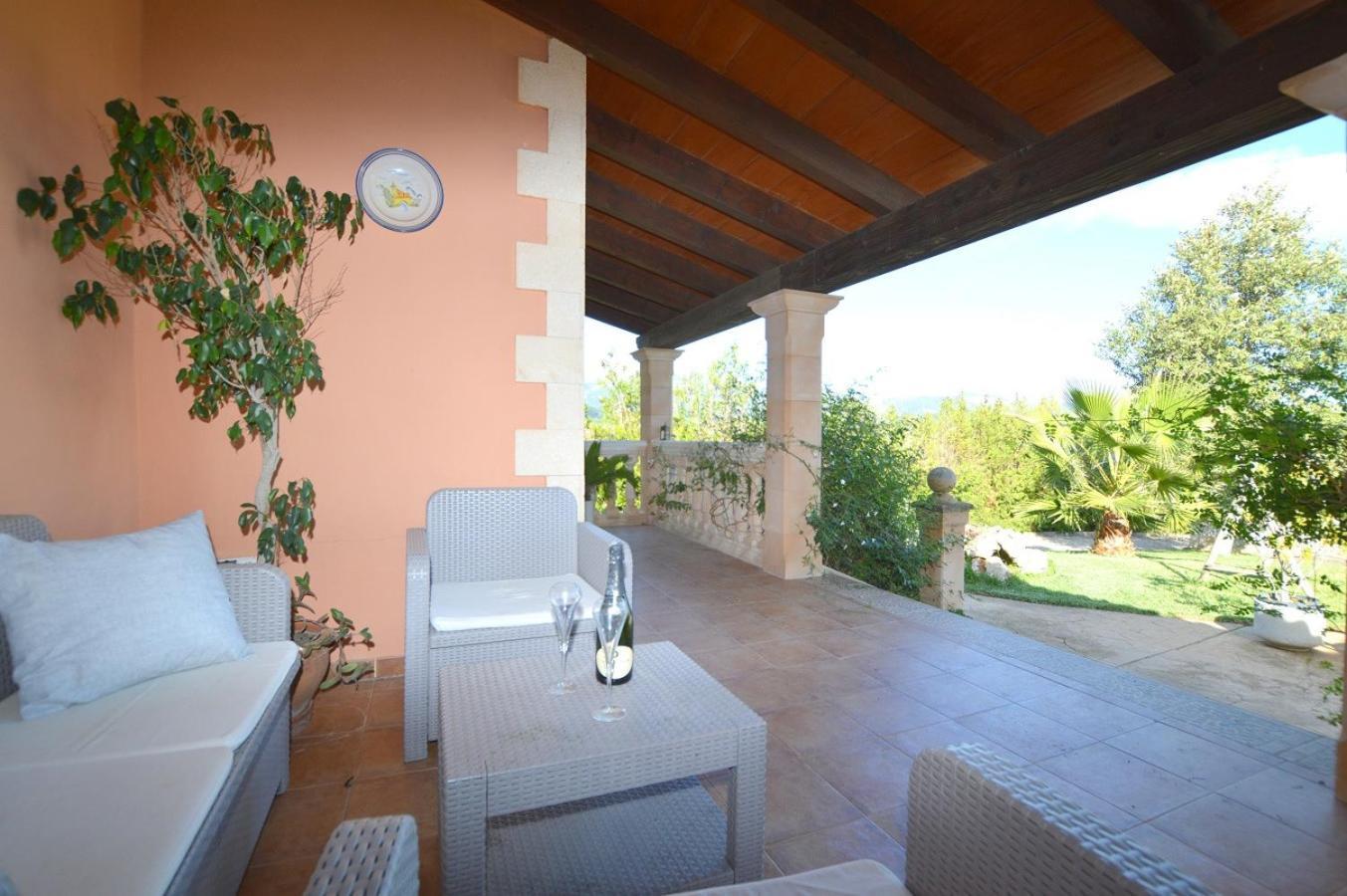 Finca Con Piscina Es Blanquer Pensionat Exteriör bild