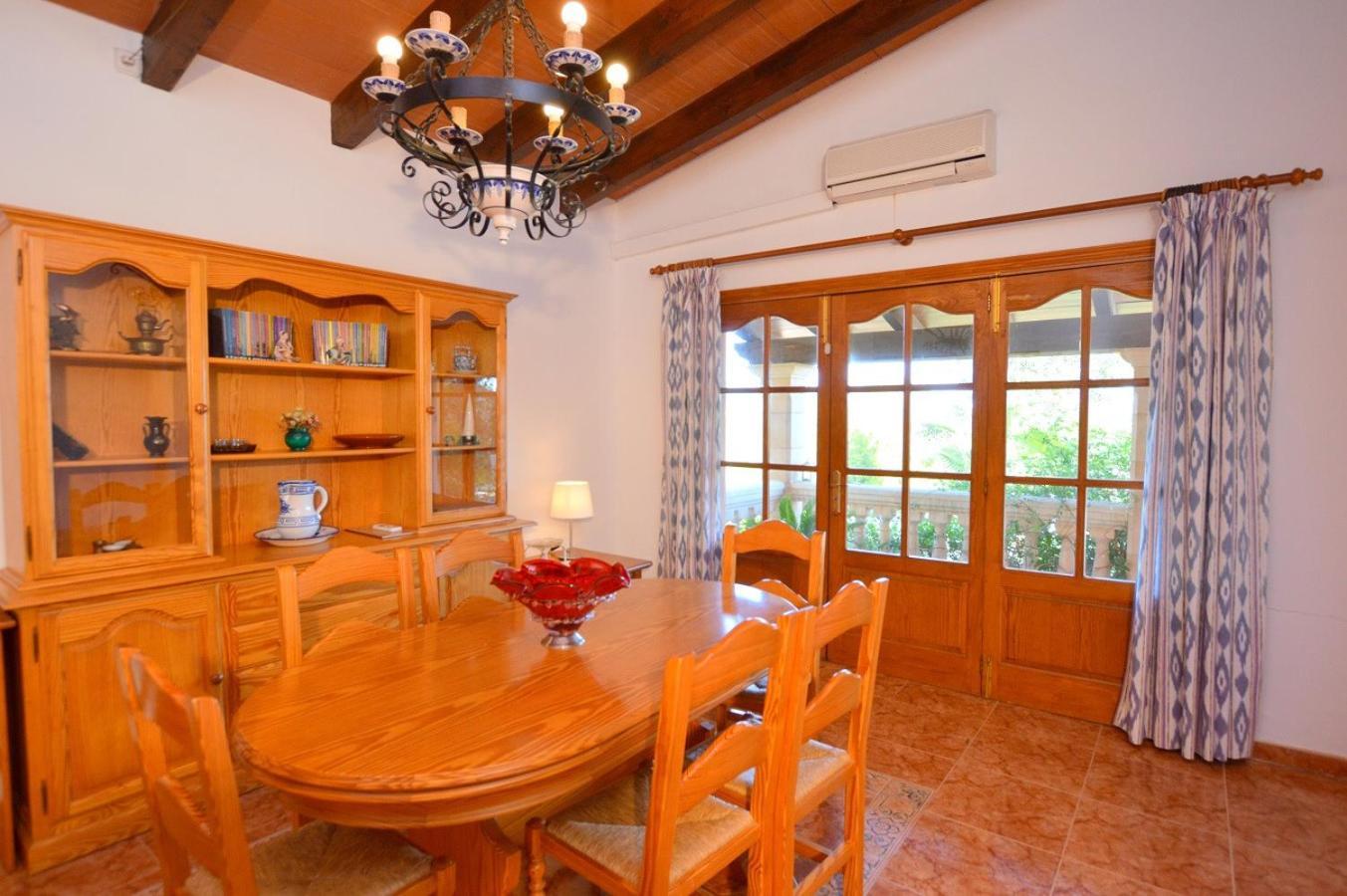 Finca Con Piscina Es Blanquer Pensionat Exteriör bild