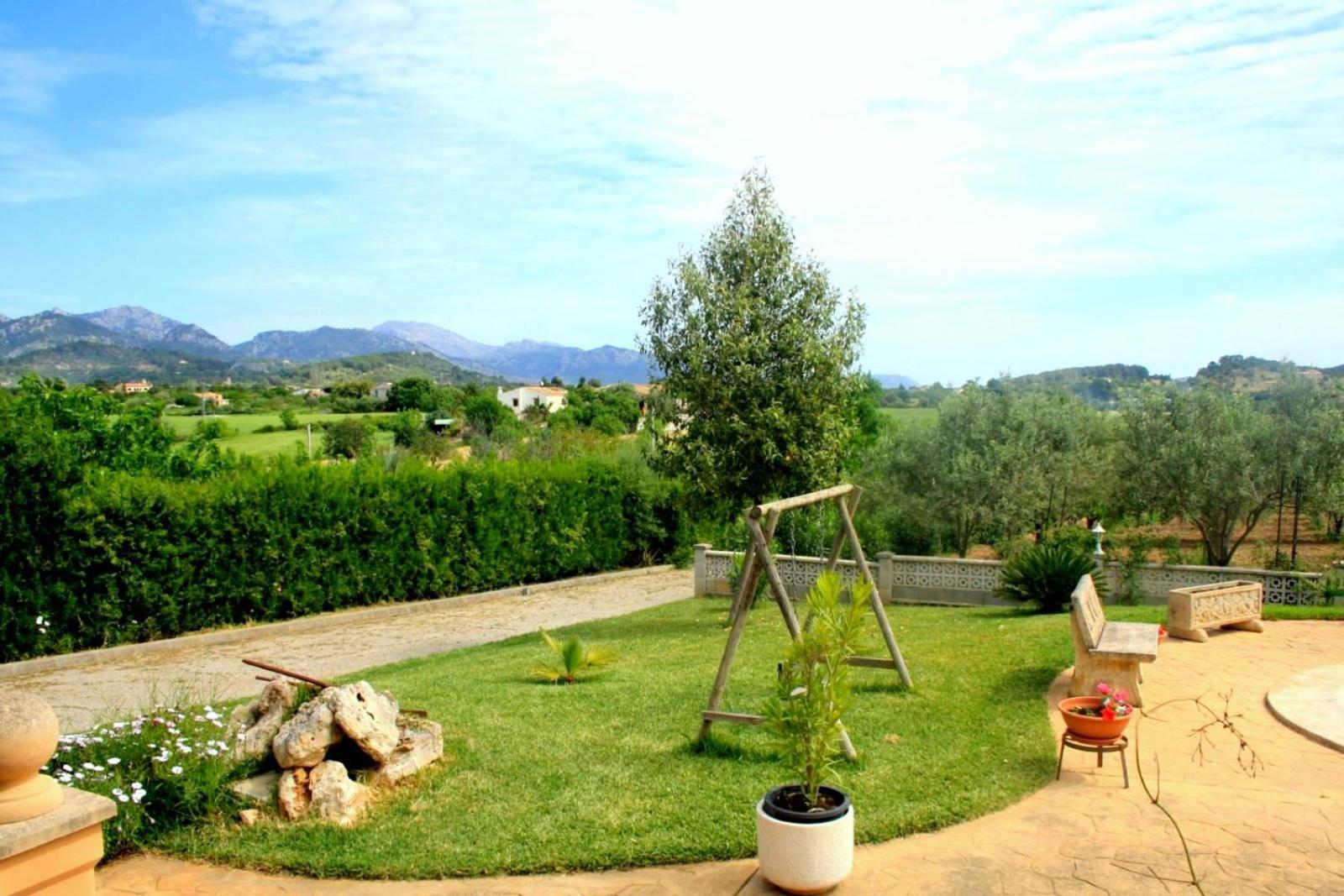 Finca Con Piscina Es Blanquer Pensionat Exteriör bild