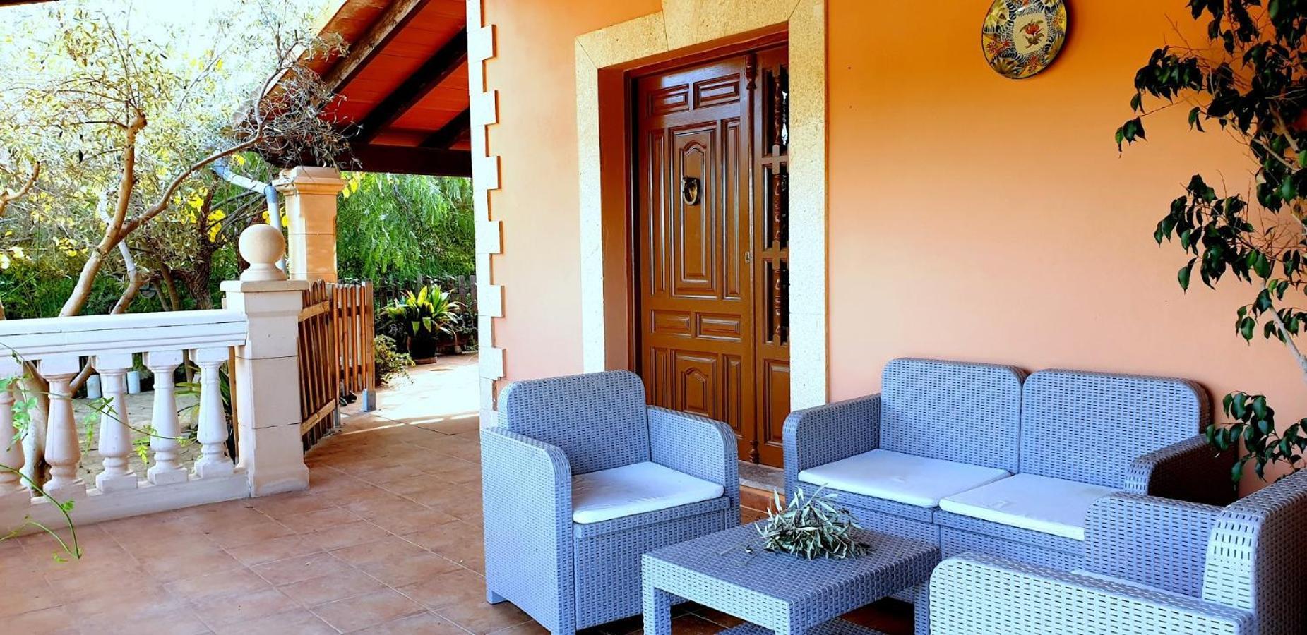 Finca Con Piscina Es Blanquer Pensionat Exteriör bild