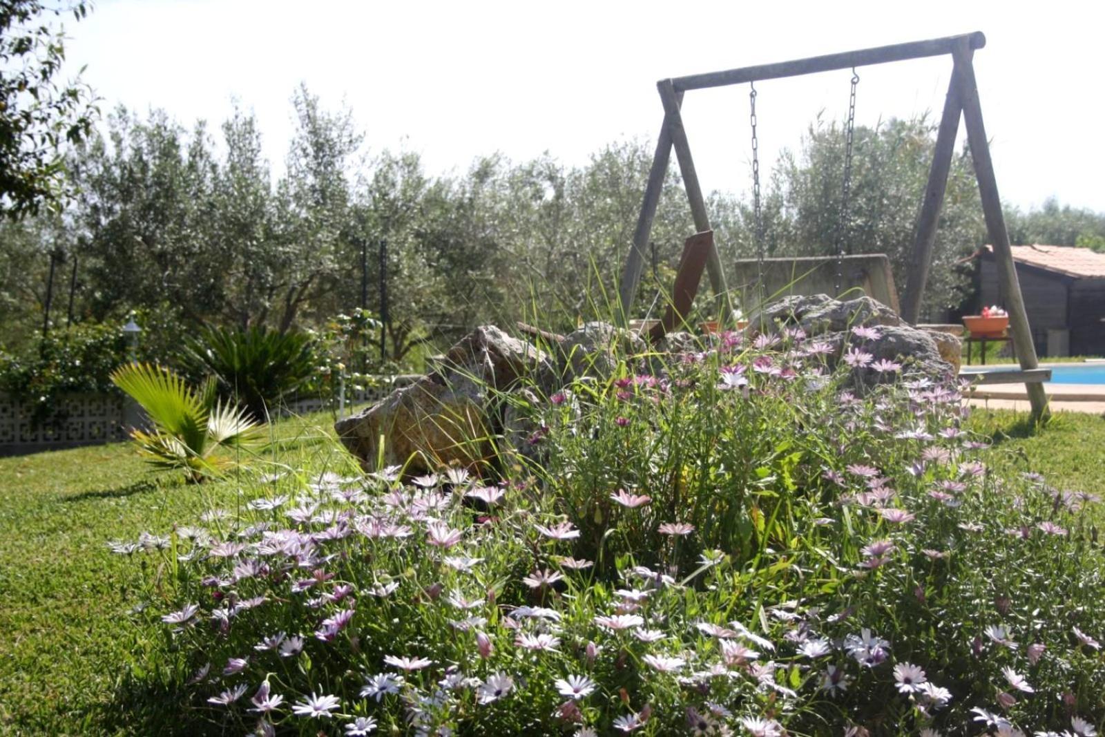 Finca Con Piscina Es Blanquer Pensionat Exteriör bild
